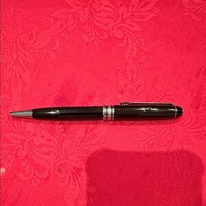 Mont Blanc Black and Silver Pen in gift box, new